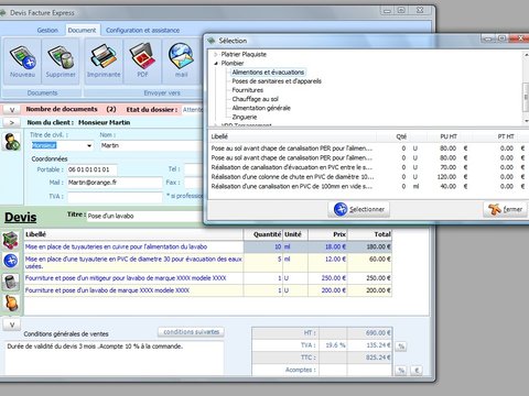 > Logiciel Devis Facture Express – avis, prix et démo
